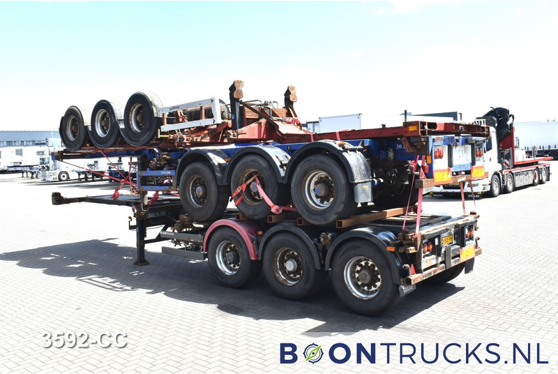 Broshuis 3 UCC 39 € 6750 STACK PRICE | 2x20-30-40-45ft HC * 2x BROSHUIS 1x NOOTEBOOM - Semirimorchio portacontainer/ Caisse interchangeable: foto 2 Broshuis 3 UCC 39 € 6750 STACK PRICE | 2x20-30-40-45ft HC * 2x BROSHUIS 1x NOOTEBOOM - Semirimorchio portacontainer/ Caisse interchangeable: foto 2