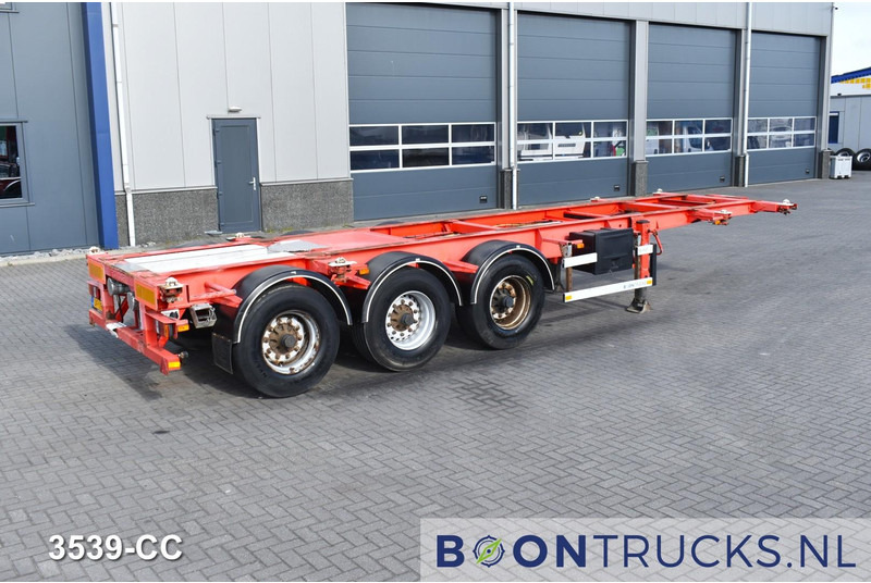 Burg BPO 12-27 CCXGX-00 TANK CHASSIS | 20-30ft * 3800 Kg * NL TRAILER - Semirimorchio portacontainer/ Caisse interchangeable: foto 1 Burg BPO 12-27 CCXGX-00 TANK CHASSIS | 20-30ft * 3800 Kg * NL TRAILER - Semirimorchio portacontainer/ Caisse interchangeable: foto 1