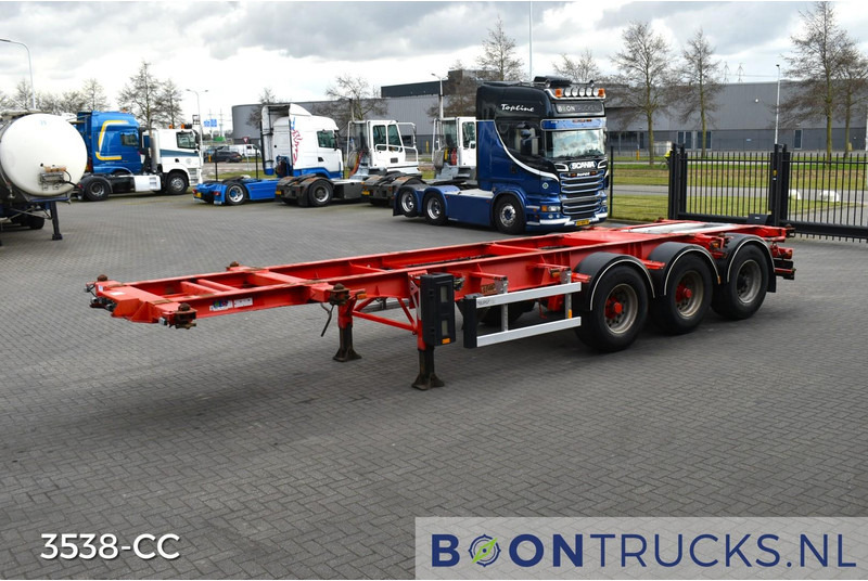 Burg BPO 12-27 CCXGX-00 TANK CHASSIS | 20-30ft * 3800 Kg * NL TRAILER - Semirimorchio portacontainer/ Caisse interchangeable: foto 5 Burg BPO 12-27 CCXGX-00 TANK CHASSIS | 20-30ft * 3800 Kg * NL TRAILER - Semirimorchio portacontainer/ Caisse interchangeable: foto 5