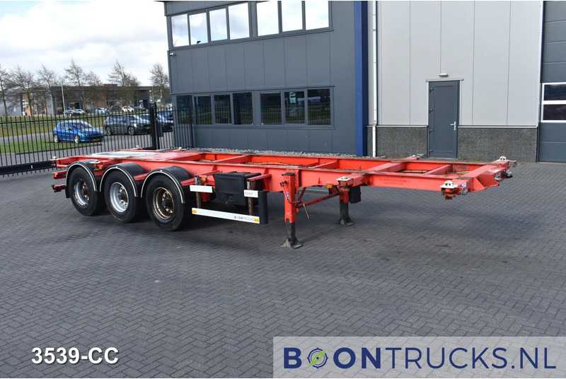 Burg BPO 12-27 CCXGX-00 TANK CHASSIS | 20-30ft * 3800 Kg * NL TRAILER - Semirimorchio portacontainer/ Caisse interchangeable: foto 4 Burg BPO 12-27 CCXGX-00 TANK CHASSIS | 20-30ft * 3800 Kg * NL TRAILER - Semirimorchio portacontainer/ Caisse interchangeable: foto 4