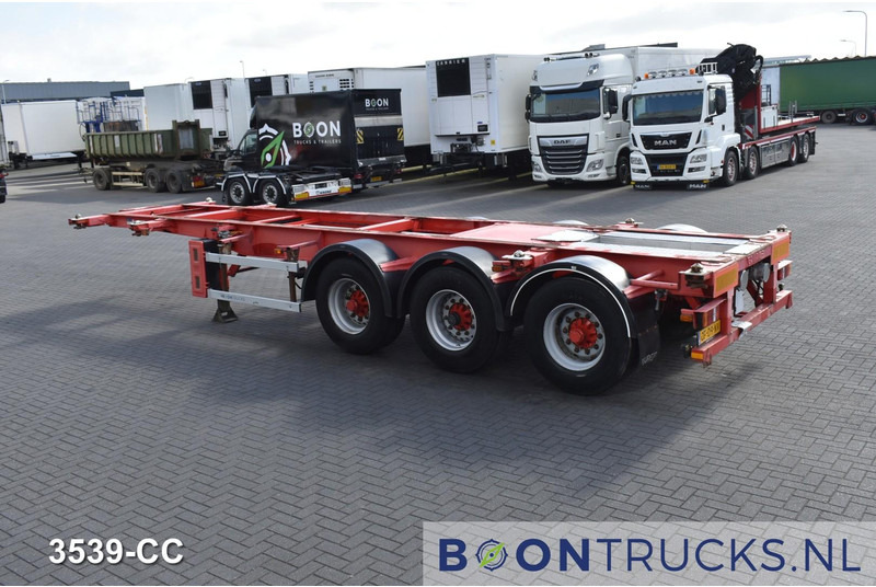 Burg BPO 12-27 CCXGX-00 TANK CHASSIS | 20-30ft * 3800 Kg * NL TRAILER - Semirimorchio portacontainer/ Caisse interchangeable: foto 3 Burg BPO 12-27 CCXGX-00 TANK CHASSIS | 20-30ft * 3800 Kg * NL TRAILER - Semirimorchio portacontainer/ Caisse interchangeable: foto 3