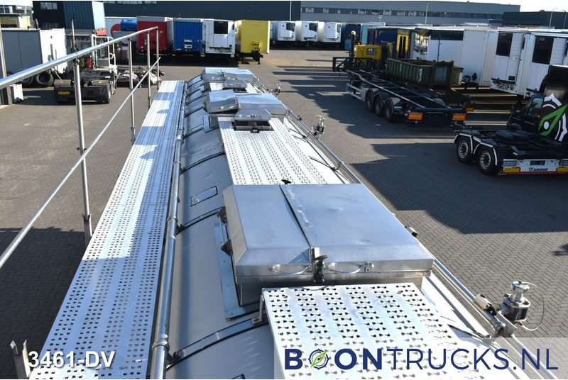 Burg BPO 12-27 Z TANK | 32,8 M³ * 3 COMP. * FOOD * STAINLESS STEEL * APK 10-2025 - Semirimorchio cisterna: foto 2 Burg BPO 12-27 Z TANK | 32,8 M³ * 3 COMP. * FOOD * STAINLESS STEEL * APK 10-2025 - Semirimorchio cisterna: foto 2