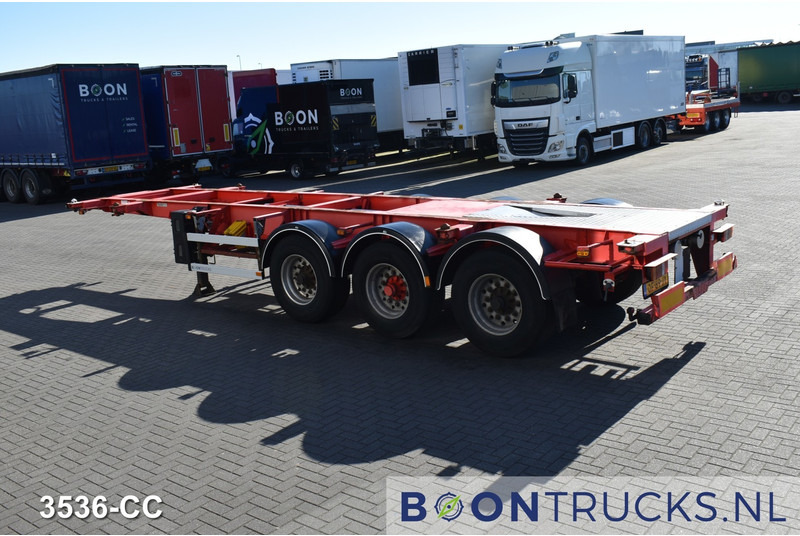 Burg BPO 12 27CDM12 TANK CHASSIS | 20-30ft * 3800 Kg * NL TRAILER - Semirimorchio portacontainer/ Caisse interchangeable: foto 3 Burg BPO 12 27CDM12 TANK CHASSIS | 20-30ft * 3800 Kg * NL TRAILER - Semirimorchio portacontainer/ Caisse interchangeable: foto 3