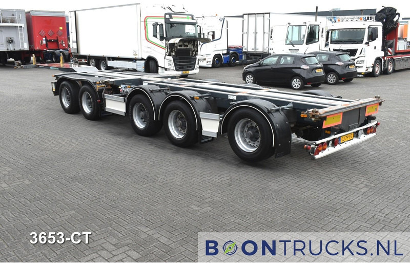 D-Tec CT-60-05D COMBITRAILER | 2x20-30-40-45ft HC * 3x STEERING * 3x LIFT AXLE * NL TRAILER - Semirimorchio portacontainer/ Caisse interchangeable: foto 3 D-Tec CT-60-05D COMBITRAILER | 2x20-30-40-45ft HC * 3x STEERING * 3x LIFT AXLE * NL TRAILER - Semirimorchio portacontainer/ Caisse interchangeable: foto 3