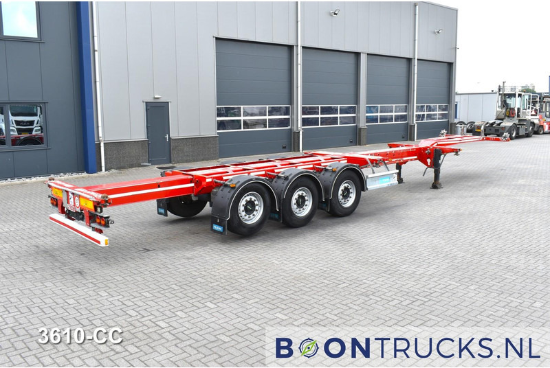 D-Tec FLEXITRAILER | 2x20-30-40-45ft HC * 2x LIFT AXLE * 2x EXTENDABLE * DISC BRAKES - Semirimorchio portacontainer/ Caisse interchangeable: foto 2 D-Tec FLEXITRAILER | 2x20-30-40-45ft HC * 2x LIFT AXLE * 2x EXTENDABLE * DISC BRAKES - Semirimorchio portacontainer/ Caisse interchangeable: foto 2