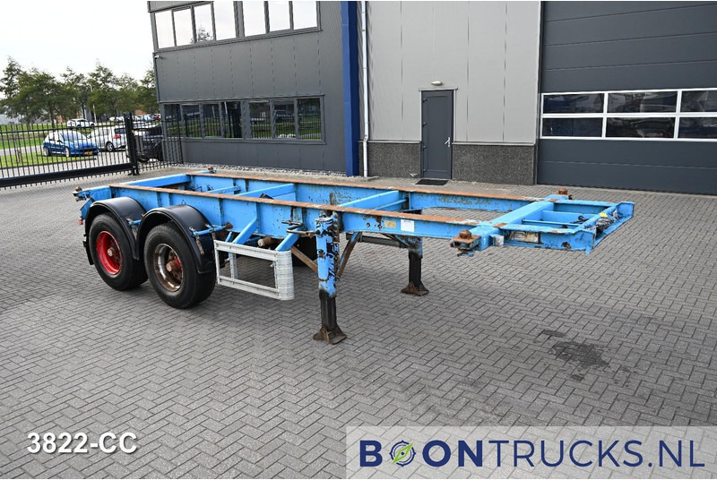 KOHLER CS 20/2 CHASSIS | 20ft * STEEL SUSPENSION * BPW / DRUM * 9x AVAILABLE - Semirimorchio portacontainer/ Caisse interchangeable: foto 3 KOHLER CS 20/2 CHASSIS | 20ft * STEEL SUSPENSION * BPW / DRUM * 9x AVAILABLE - Semirimorchio portacontainer/ Caisse interchangeable: foto 3
