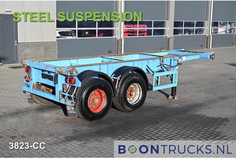 KOHLER CS 20/2 CHASSIS | 20ft * STEEL SUSPENSION * BPW / DRUM * 9x AVAILABLE - Semirimorchio portacontainer/ Caisse interchangeable: foto 1 KOHLER CS 20/2 CHASSIS | 20ft * STEEL SUSPENSION * BPW / DRUM * 9x AVAILABLE - Semirimorchio portacontainer/ Caisse interchangeable: foto 1