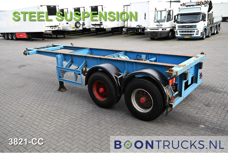 KOHLER CS 20/2 CHASSIS | 20ft * STEEL SUSPENSION * BPW / DRUM * 9x AVAILABLE - Semirimorchio portacontainer/ Caisse interchangeable: foto 2 KOHLER CS 20/2 CHASSIS | 20ft * STEEL SUSPENSION * BPW / DRUM * 9x AVAILABLE - Semirimorchio portacontainer/ Caisse interchangeable: foto 2