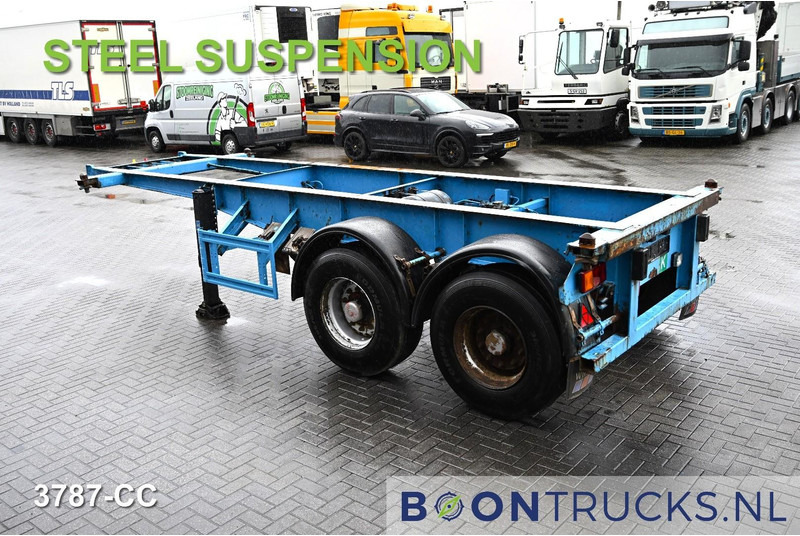 KOHLER CS 20/2 CHASSIS | 20ft * STEEL SUSPENSION * SAF / DRUM * 9x AVAILABLE - Semirimorchio portacontainer/ Caisse interchangeable: foto 2 KOHLER CS 20/2 CHASSIS | 20ft * STEEL SUSPENSION * SAF / DRUM * 9x AVAILABLE - Semirimorchio portacontainer/ Caisse interchangeable: foto 2