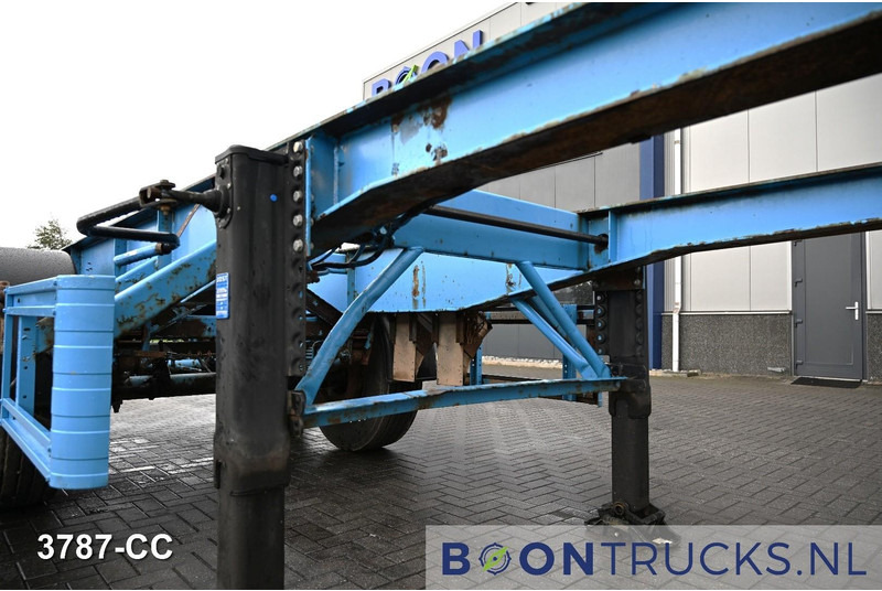 Semirimorchio portacontainer/ Caisse interchangeable KOHLER CS 20/2 CHASSIS | 20ft * STEEL SUSPENSION * SAF / DRUM * 9x AVAILABLE: foto 7