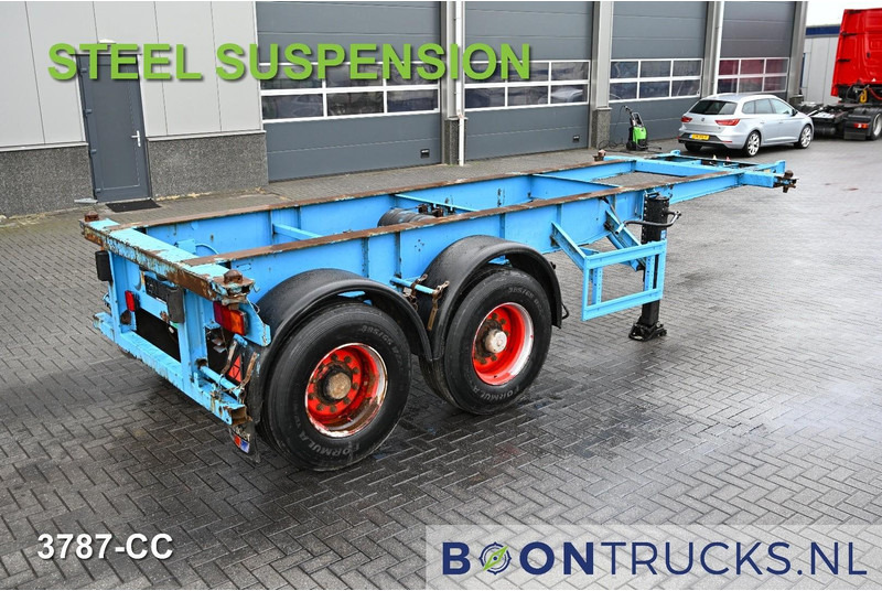 KOHLER CS 20/2 CHASSIS | 20ft * STEEL SUSPENSION * SAF / DRUM * 9x AVAILABLE - Semirimorchio portacontainer/ Caisse interchangeable: foto 1 KOHLER CS 20/2 CHASSIS | 20ft * STEEL SUSPENSION * SAF / DRUM * 9x AVAILABLE - Semirimorchio portacontainer/ Caisse interchangeable: foto 1
