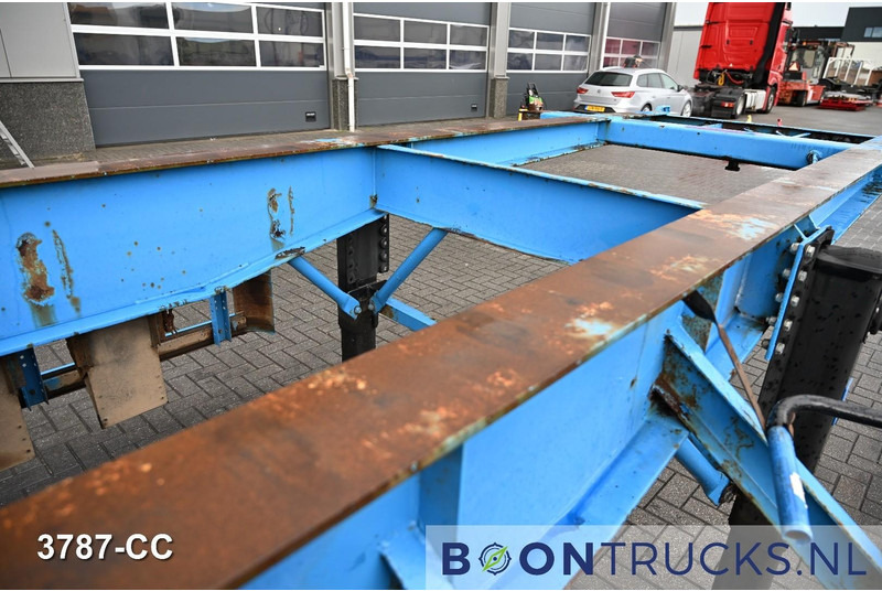 Semirimorchio portacontainer/ Caisse interchangeable KOHLER CS 20/2 CHASSIS | 20ft * STEEL SUSPENSION * SAF / DRUM * 9x AVAILABLE: foto 10