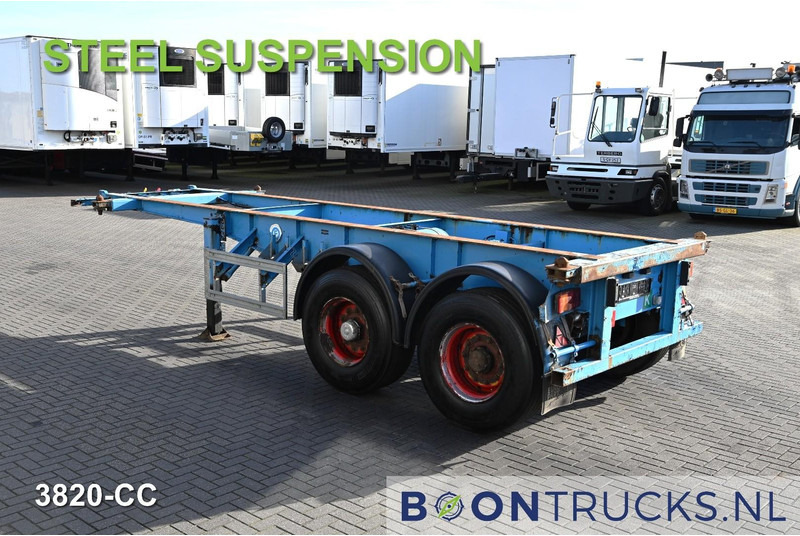 KOHLER CS 20/2 CHASSIS | 20ft * STEEL SUSPENSION * SAF DRUM - Semirimorchio portacontainer/ Caisse interchangeable: foto 2 KOHLER CS 20/2 CHASSIS | 20ft * STEEL SUSPENSION * SAF DRUM - Semirimorchio portacontainer/ Caisse interchangeable: foto 2