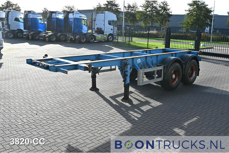 KOHLER CS 20/2 CHASSIS | 20ft * STEEL SUSPENSION * SAF DRUM - Semirimorchio portacontainer/ Caisse interchangeable: foto 4 KOHLER CS 20/2 CHASSIS | 20ft * STEEL SUSPENSION * SAF DRUM - Semirimorchio portacontainer/ Caisse interchangeable: foto 4