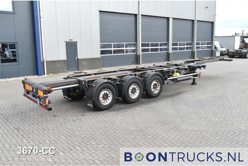 Kögel PORT 40 SIMPLEX 20 | 2x20-30-40ft HC * LIFT AXLE * SAF / DISC * EXTENDABLE REAR * MOT 02-2026 - Semirimorchio portacontainer/ Caisse interchangeable: foto 2 Kögel PORT 40 SIMPLEX 20 | 2x20-30-40ft HC * LIFT AXLE * SAF / DISC * EXTENDABLE REAR * MOT 02-2026 - Semirimorchio portacontainer/ Caisse interchangeable: foto 2