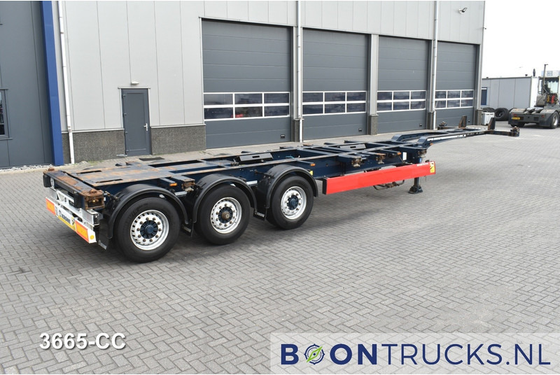 Krone SD BOX LINER | 2x20-40-45ft HC * LIFT AXLE * BPW/DISC * EXTENDABLE REAR * 10x AVAILABLE - Semirimorchio portacontainer/ Caisse interchangeable: foto 1 Krone SD BOX LINER | 2x20-40-45ft HC * LIFT AXLE * BPW/DISC * EXTENDABLE REAR * 10x AVAILABLE - Semirimorchio portacontainer/ Caisse interchangeable: foto 1