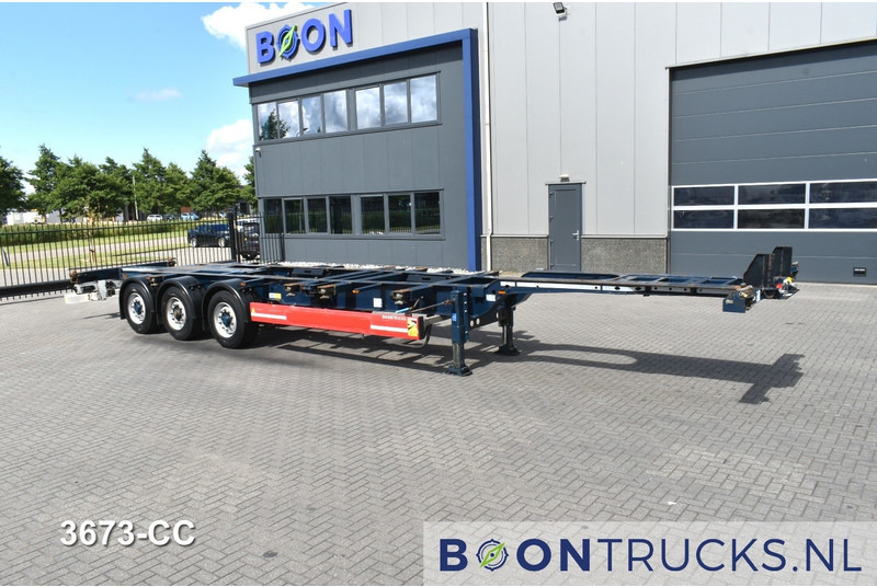 Krone SD BOX LINER | 2x20-40-45ft HC * LIFT AXLE * BPW/DISC * EXTENDABLE REAR * 10x AVAILABLE - Semirimorchio portacontainer/ Caisse interchangeable: foto 4 Krone SD BOX LINER | 2x20-40-45ft HC * LIFT AXLE * BPW/DISC * EXTENDABLE REAR * 10x AVAILABLE - Semirimorchio portacontainer/ Caisse interchangeable: foto 4