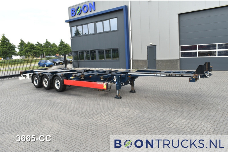Krone SD BOX LINER | 2x20-40-45ft HC * LIFT AXLE * BPW/DISC * EXTENDABLE REAR * 10x AVAILABLE - Semirimorchio portacontainer/ Caisse interchangeable: foto 4 Krone SD BOX LINER | 2x20-40-45ft HC * LIFT AXLE * BPW/DISC * EXTENDABLE REAR * 10x AVAILABLE - Semirimorchio portacontainer/ Caisse interchangeable: foto 4