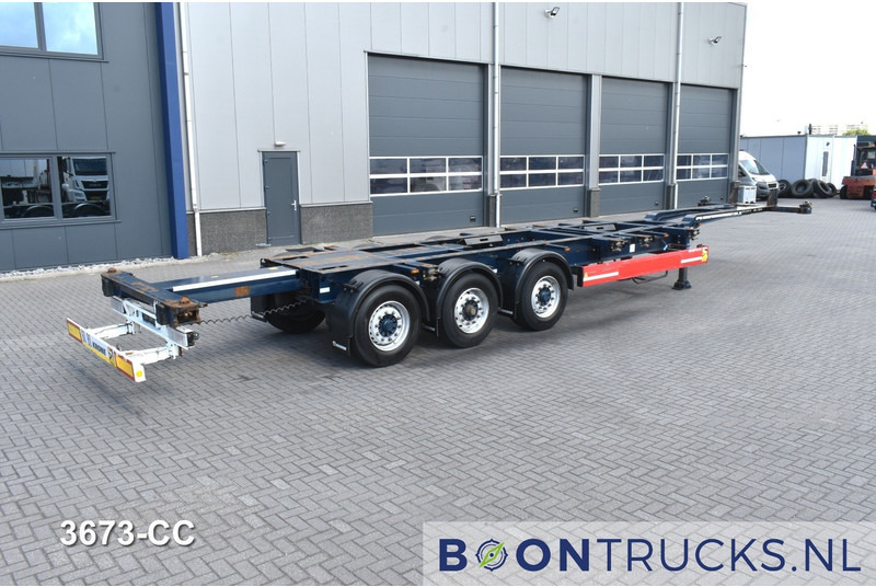 Krone SD BOX LINER | 2x20-40-45ft HC * LIFT AXLE * BPW/DISC * EXTENDABLE REAR * 10x AVAILABLE - Semirimorchio portacontainer/ Caisse interchangeable: foto 2 Krone SD BOX LINER | 2x20-40-45ft HC * LIFT AXLE * BPW/DISC * EXTENDABLE REAR * 10x AVAILABLE - Semirimorchio portacontainer/ Caisse interchangeable: foto 2