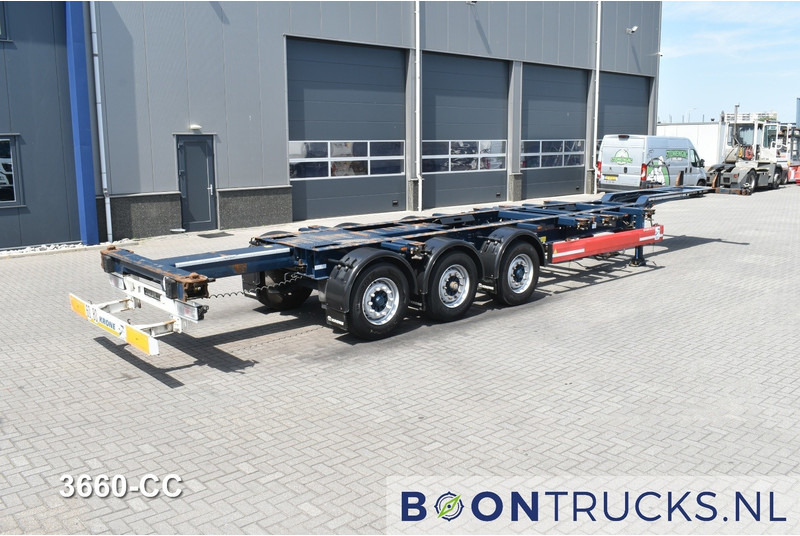 Krone SD BOX LINER | 2x20-40-45ft HC * LIFT AXLE * BPW/DISC * EXTENDABLE REAR * 10x AVAILABLE - Semirimorchio portacontainer/ Caisse interchangeable: foto 2 Krone SD BOX LINER | 2x20-40-45ft HC * LIFT AXLE * BPW/DISC * EXTENDABLE REAR * 10x AVAILABLE - Semirimorchio portacontainer/ Caisse interchangeable: foto 2