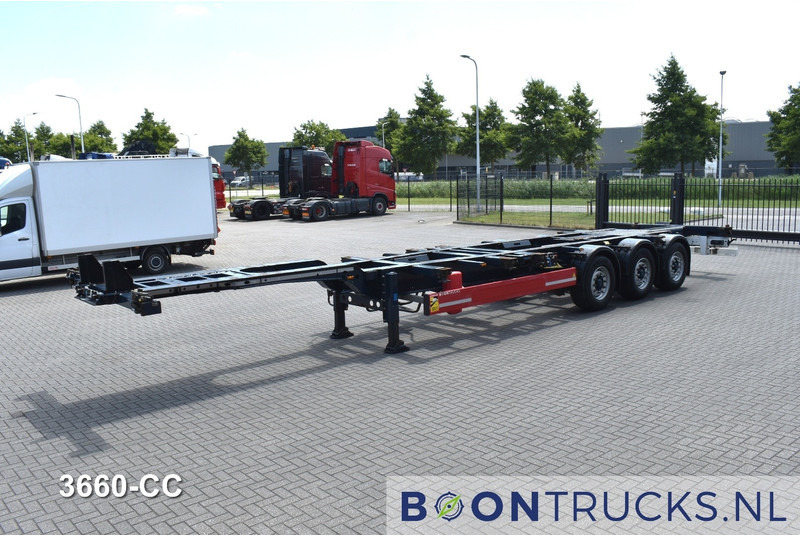 Krone SD BOX LINER | 2x20-40-45ft HC * LIFT AXLE * BPW/DISC * EXTENDABLE REAR * 10x AVAILABLE - Semirimorchio portacontainer/ Caisse interchangeable: foto 5 Krone SD BOX LINER | 2x20-40-45ft HC * LIFT AXLE * BPW/DISC * EXTENDABLE REAR * 10x AVAILABLE - Semirimorchio portacontainer/ Caisse interchangeable: foto 5