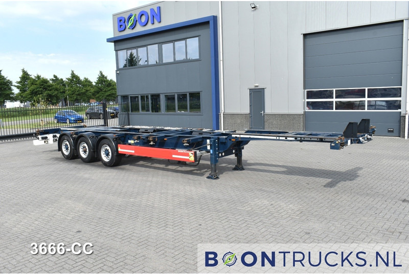 Krone SD BOX LINER | 2x20-40-45ft HC * LIFT AXLE * BPW/DISC * EXTENDABLE REAR * 10x AVAILABLE - Semirimorchio portacontainer/ Caisse interchangeable: foto 4 Krone SD BOX LINER | 2x20-40-45ft HC * LIFT AXLE * BPW/DISC * EXTENDABLE REAR * 10x AVAILABLE - Semirimorchio portacontainer/ Caisse interchangeable: foto 4