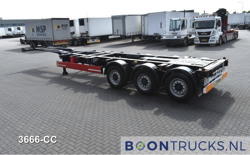 Krone SD BOX LINER | 2x20-40-45ft HC * LIFT AXLE * BPW/DISC * EXTENDABLE REAR * 10x AVAILABLE - Semirimorchio portacontainer/ Caisse interchangeable: foto 3 Krone SD BOX LINER | 2x20-40-45ft HC * LIFT AXLE * BPW/DISC * EXTENDABLE REAR * 10x AVAILABLE - Semirimorchio portacontainer/ Caisse interchangeable: foto 3