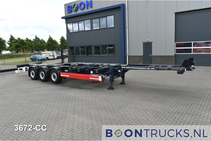 Krone SD BOX LINER | 2x20-40-45ft HC * LIFTAS * BPW/SCHIJF * ACHTERSCHUIVER * 10x AVAILABLE - Semirimorchio portacontainer/ Caisse interchangeable: foto 4 Krone SD BOX LINER | 2x20-40-45ft HC * LIFTAS * BPW/SCHIJF * ACHTERSCHUIVER * 10x AVAILABLE - Semirimorchio portacontainer/ Caisse interchangeable: foto 4
