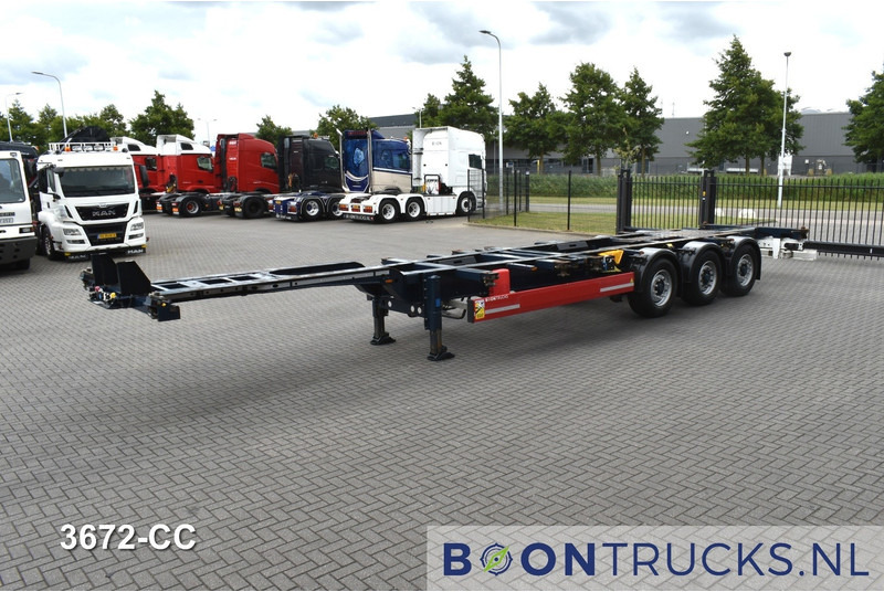 Krone SD BOX LINER | 2x20-40-45ft HC * LIFTAS * BPW/SCHIJF * ACHTERSCHUIVER * 10x AVAILABLE - Semirimorchio portacontainer/ Caisse interchangeable: foto 5 Krone SD BOX LINER | 2x20-40-45ft HC * LIFTAS * BPW/SCHIJF * ACHTERSCHUIVER * 10x AVAILABLE - Semirimorchio portacontainer/ Caisse interchangeable: foto 5