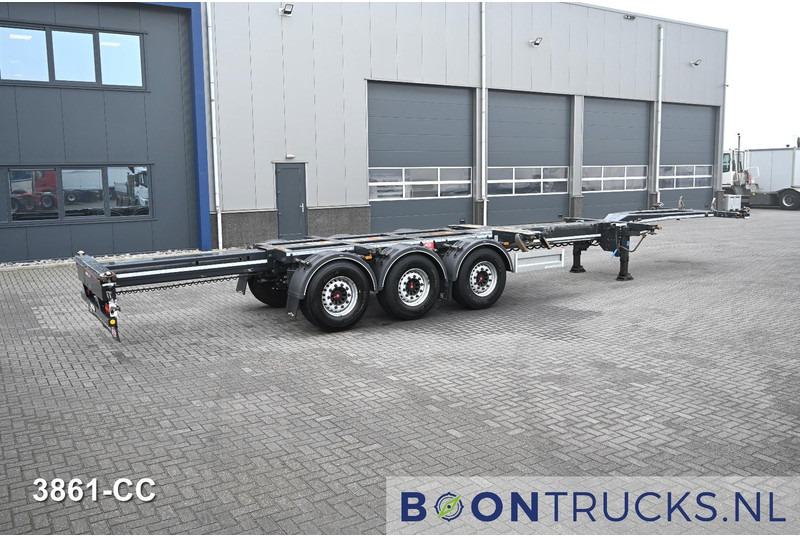 Pacton ET3 | 2x20-30-40-45ft HC * LIFTAS * 2x UITSCHUIFBAAR * SAF/SCHIJF * APK 06-2026 - Semirimorchio portacontainer/ Caisse interchangeable: foto 3 Pacton ET3 | 2x20-30-40-45ft HC * LIFTAS * 2x UITSCHUIFBAAR * SAF/SCHIJF * APK 06-2026 - Semirimorchio portacontainer/ Caisse interchangeable: foto 3