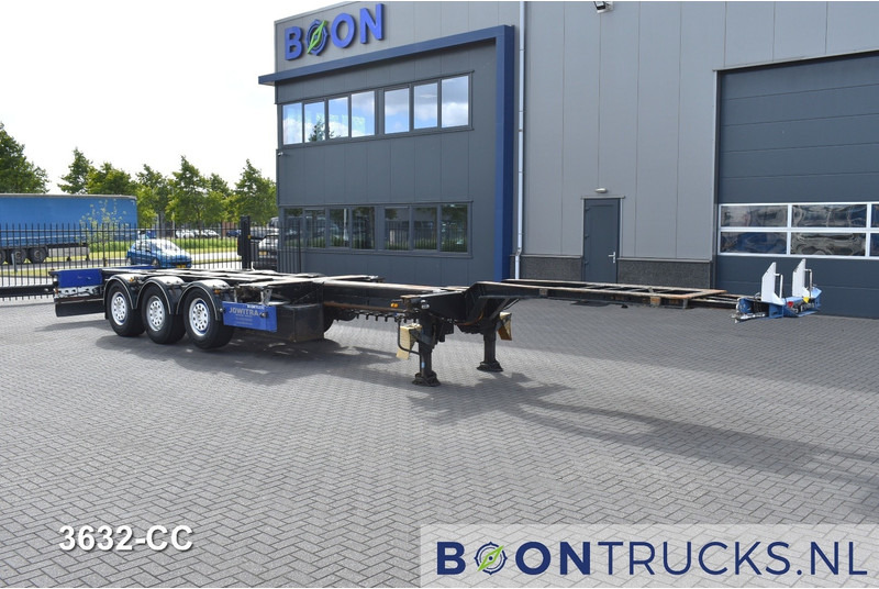 Pacton T3-010 | 2x20-30-40-45ft HC * LIFT AXLE * SAF/DISC * NL TRAILER * APK 10-2025 - Semirimorchio portacontainer/ Caisse interchangeable: foto 4 Pacton T3-010 | 2x20-30-40-45ft HC * LIFT AXLE * SAF/DISC * NL TRAILER * APK 10-2025 - Semirimorchio portacontainer/ Caisse interchangeable: foto 4