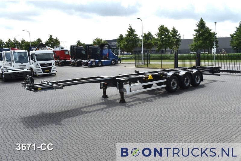 Renders EURO 925 | 2x20-30-40-45ft HC * LIFT AXLE * DISC BRAKES * EXTENDABLE REAR * MOT 12-2025 - Semirimorchio portacontainer/ Caisse interchangeable: foto 5 Renders EURO 925 | 2x20-30-40-45ft HC * LIFT AXLE * DISC BRAKES * EXTENDABLE REAR * MOT 12-2025 - Semirimorchio portacontainer/ Caisse interchangeable: foto 5