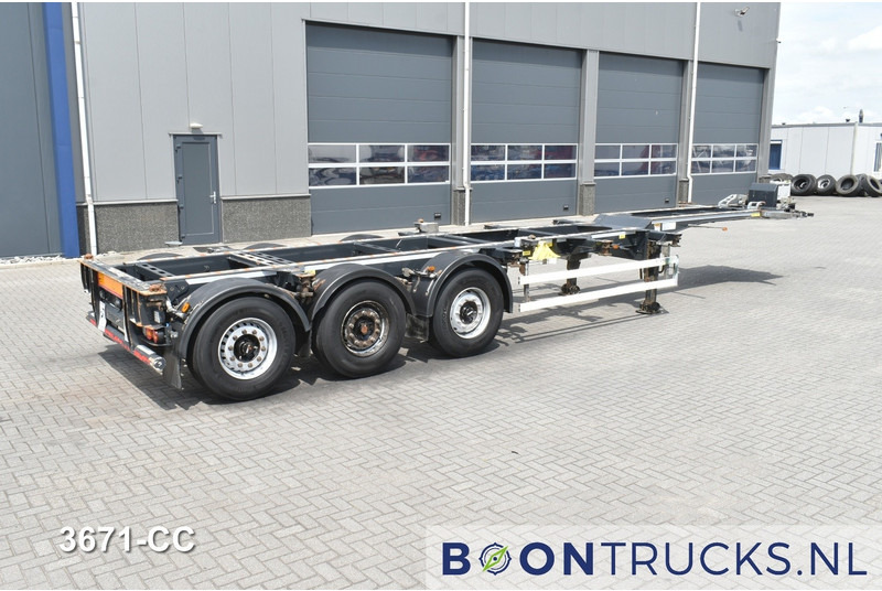 Renders EURO 925 | 2x20-30-40-45ft HC * LIFT AXLE * DISC BRAKES * EXTENDABLE REAR * MOT 12-2025 - Semirimorchio portacontainer/ Caisse interchangeable: foto 1 Renders EURO 925 | 2x20-30-40-45ft HC * LIFT AXLE * DISC BRAKES * EXTENDABLE REAR * MOT 12-2025 - Semirimorchio portacontainer/ Caisse interchangeable: foto 1