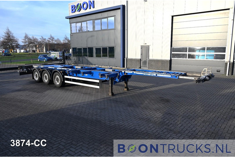 Schmitz Cargobull SCB*S3D | 2x20-30-40-45ft HC * LIFT AXLE * DISC BRAKE * EXTENDABLE REAR - Semirimorchio portacontainer/ Caisse interchangeable: foto 4 Schmitz Cargobull SCB*S3D | 2x20-30-40-45ft HC * LIFT AXLE * DISC BRAKE * EXTENDABLE REAR - Semirimorchio portacontainer/ Caisse interchangeable: foto 4