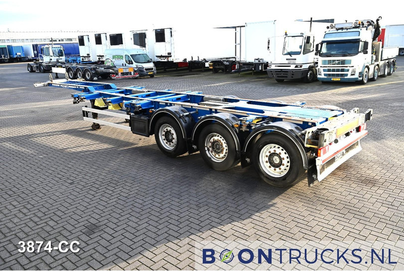 Schmitz Cargobull SCB*S3D | 2x20-30-40-45ft HC * LIFT AXLE * DISC BRAKE * EXTENDABLE REAR - Semirimorchio portacontainer/ Caisse interchangeable: foto 3 Schmitz Cargobull SCB*S3D | 2x20-30-40-45ft HC * LIFT AXLE * DISC BRAKE * EXTENDABLE REAR - Semirimorchio portacontainer/ Caisse interchangeable: foto 3