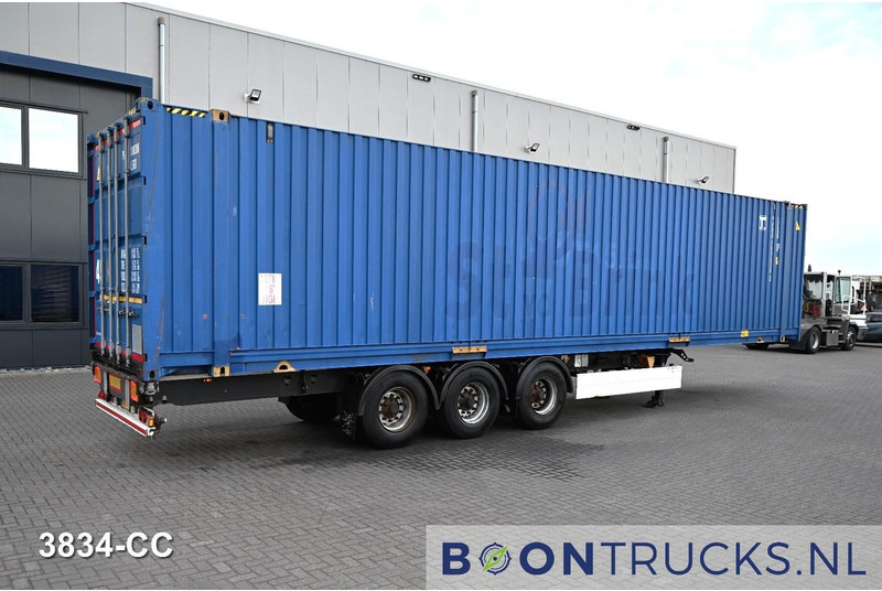 Schmitz Cargobull SCF 24 FIXXED CHASSIS | 40ft HC * 4350 kg * APK 12-2026 * NL TRAILER - Semirimorchio furgonato: foto 1 Schmitz Cargobull SCF 24 FIXXED CHASSIS | 40ft HC * 4350 kg * APK 12-2026 * NL TRAILER - Semirimorchio furgonato: foto 1