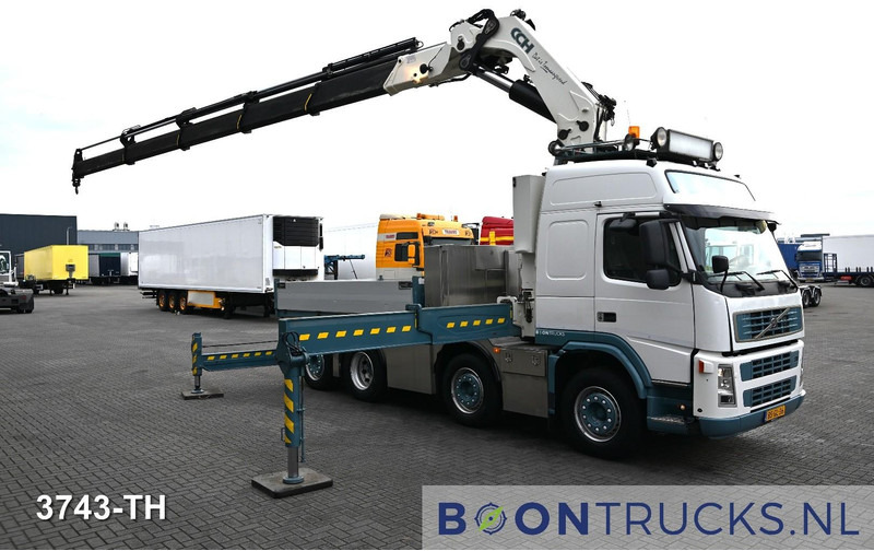 Volvo FM 480 8x2 R + HMF THOR 8520 K5 | 85 T/M CRANE * WINCH * MANUAL * NL TRUCK * TOP! - Trattore stradale: foto 3 Volvo FM 480 8x2 R + HMF THOR 8520 K5 | 85 T/M CRANE * WINCH * MANUAL * NL TRUCK * TOP! - Trattore stradale: foto 3