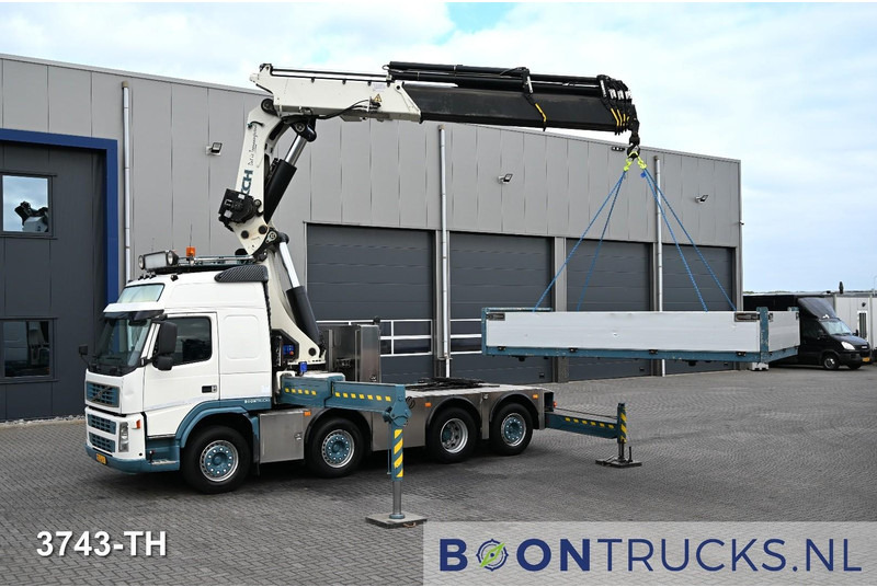 Volvo FM 480 8x2 R + HMF THOR 8520 K5 | 85 T/M CRANE * WINCH * MANUAL * NL TRUCK * TOP! - Trattore stradale: foto 2 Volvo FM 480 8x2 R + HMF THOR 8520 K5 | 85 T/M CRANE * WINCH * MANUAL * NL TRUCK * TOP! - Trattore stradale: foto 2