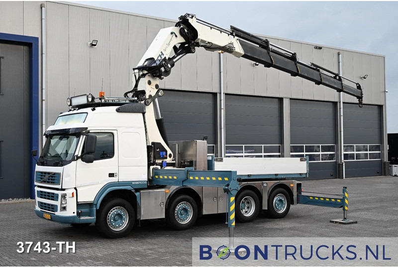 Volvo FM 480 8x2 R + HMF THOR 8520 K5 | 85 T/M CRANE * WINCH * MANUAL * NL TRUCK * TOP! - Trattore stradale: foto 1 Volvo FM 480 8x2 R + HMF THOR 8520 K5 | 85 T/M CRANE * WINCH * MANUAL * NL TRUCK * TOP! - Trattore stradale: foto 1