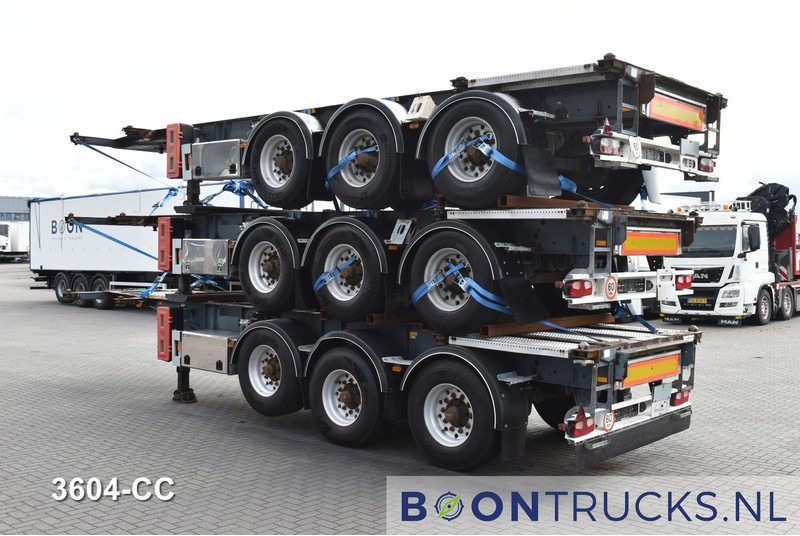 Van Hool 3B0071 € 12750 STACK PRICE | 20-30ft * ADR: FL, AT, OX * 3840 KG * LIFT AXLE - Semirimorchio portacontainer/ Caisse interchangeable: foto 2 Van Hool 3B0071 € 12750 STACK PRICE | 20-30ft * ADR: FL, AT, OX * 3840 KG * LIFT AXLE - Semirimorchio portacontainer/ Caisse interchangeable: foto 2