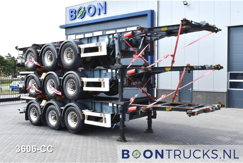 Van Hool 3B0071 € 12750 STACK PRICE | 20-30ft * ADR: FL, AT, OX * 3840 KG * LIFT AXLE - Semirimorchio portacontainer/ Caisse interchangeable: foto 3 Van Hool 3B0071 € 12750 STACK PRICE | 20-30ft * ADR: FL, AT, OX * 3840 KG * LIFT AXLE - Semirimorchio portacontainer/ Caisse interchangeable: foto 3