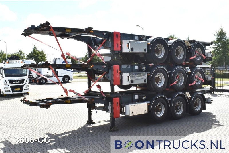 Van Hool 3B0071 € 12750 STACK PRICE | 20-30ft * ADR: FL, AT, OX * 3840 KG * LIFT AXLE - Semirimorchio portacontainer/ Caisse interchangeable: foto 4 Van Hool 3B0071 € 12750 STACK PRICE | 20-30ft * ADR: FL, AT, OX * 3840 KG * LIFT AXLE - Semirimorchio portacontainer/ Caisse interchangeable: foto 4