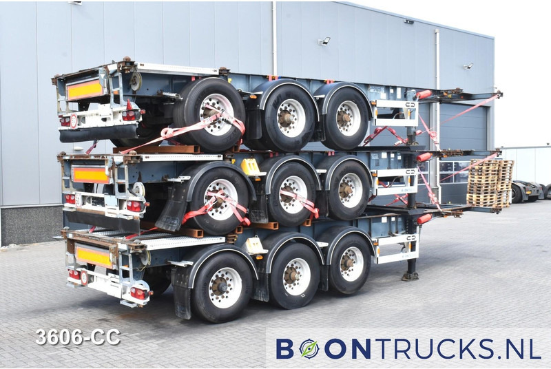 Van Hool 3B0071 € 12750 STACK PRICE | 20-30ft * ADR: FL, AT, OX * 3840 KG * LIFT AXLE - Semirimorchio portacontainer/ Caisse interchangeable: foto 1 Van Hool 3B0071 € 12750 STACK PRICE | 20-30ft * ADR: FL, AT, OX * 3840 KG * LIFT AXLE - Semirimorchio portacontainer/ Caisse interchangeable: foto 1