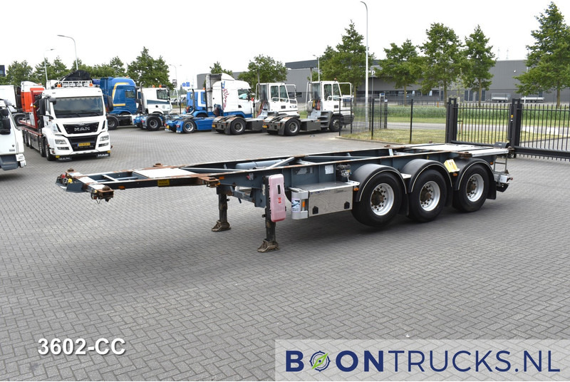 Van Hool 3B0071 TANK CHASSIS | 20-30ft * ADR: FL, AT, OX * 3840 KG * LIFT AXLE - Semirimorchio portacontainer/ Caisse interchangeable: foto 4 Van Hool 3B0071 TANK CHASSIS | 20-30ft * ADR: FL, AT, OX * 3840 KG * LIFT AXLE - Semirimorchio portacontainer/ Caisse interchangeable: foto 4