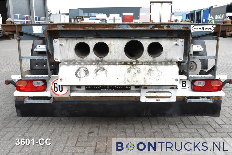 Semirimorchio portacontainer/ Caisse interchangeable Van Hool 3B0071 TANK CHASSIS | 20-30ft * ADR: FL, AT, OX * 3840 KG * LIFT AXLE: foto 10