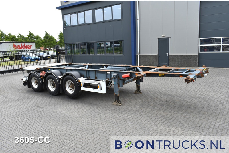 Van Hool 3B0071 TANK CHASSIS | 20-30ft * ADR: FL, AT, OX * 3840 KG * LIFT AXLE - Semirimorchio portacontainer/ Caisse interchangeable: foto 3 Van Hool 3B0071 TANK CHASSIS | 20-30ft * ADR: FL, AT, OX * 3840 KG * LIFT AXLE - Semirimorchio portacontainer/ Caisse interchangeable: foto 3
