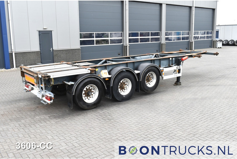 Van Hool 3B0071 TANK CHASSIS | 20-30ft * ADR: FL, AT, OX * 3840 KG * LIFT AXLE - Semirimorchio portacontainer/ Caisse interchangeable: foto 1 Van Hool 3B0071 TANK CHASSIS | 20-30ft * ADR: FL, AT, OX * 3840 KG * LIFT AXLE - Semirimorchio portacontainer/ Caisse interchangeable: foto 1