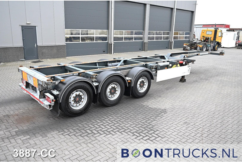 Van Hool A3C002 | 2x20-30-40-45ft HC * LIFT AXLE * DISC BRAKE * EXTENDABLE REAR - Semirimorchio portacontainer/ Caisse interchangeable: foto 1 Van Hool A3C002 | 2x20-30-40-45ft HC * LIFT AXLE * DISC BRAKE * EXTENDABLE REAR - Semirimorchio portacontainer/ Caisse interchangeable: foto 1
