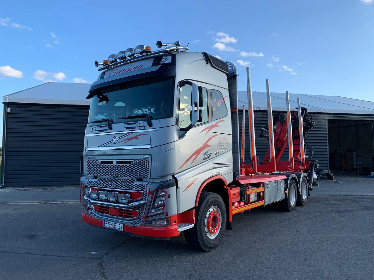 VOLVO FH16 650 - Camion trasporto legname: foto 1 VOLVO FH16 650 - Camion trasporto legname: foto 1