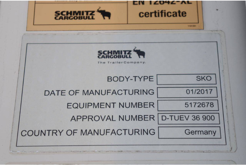 Semirimorchio frigorifero Schmitz Cargobull SCB*S3B: foto 17 Semirimorchio frigorifero Schmitz Cargobull SCB*S3B: foto 17